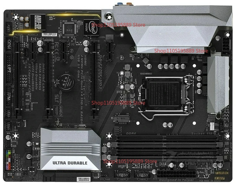 For Gigabyte Z270X-UD3 1151 Desktop Main Board DDR4 Memory M.2 Hard Disk, 100% Tested
For Gigabyte Z270X-UD3 1151 Desktop Main Board DDR4 Memory M.2 Hard Disk, 100% Tested