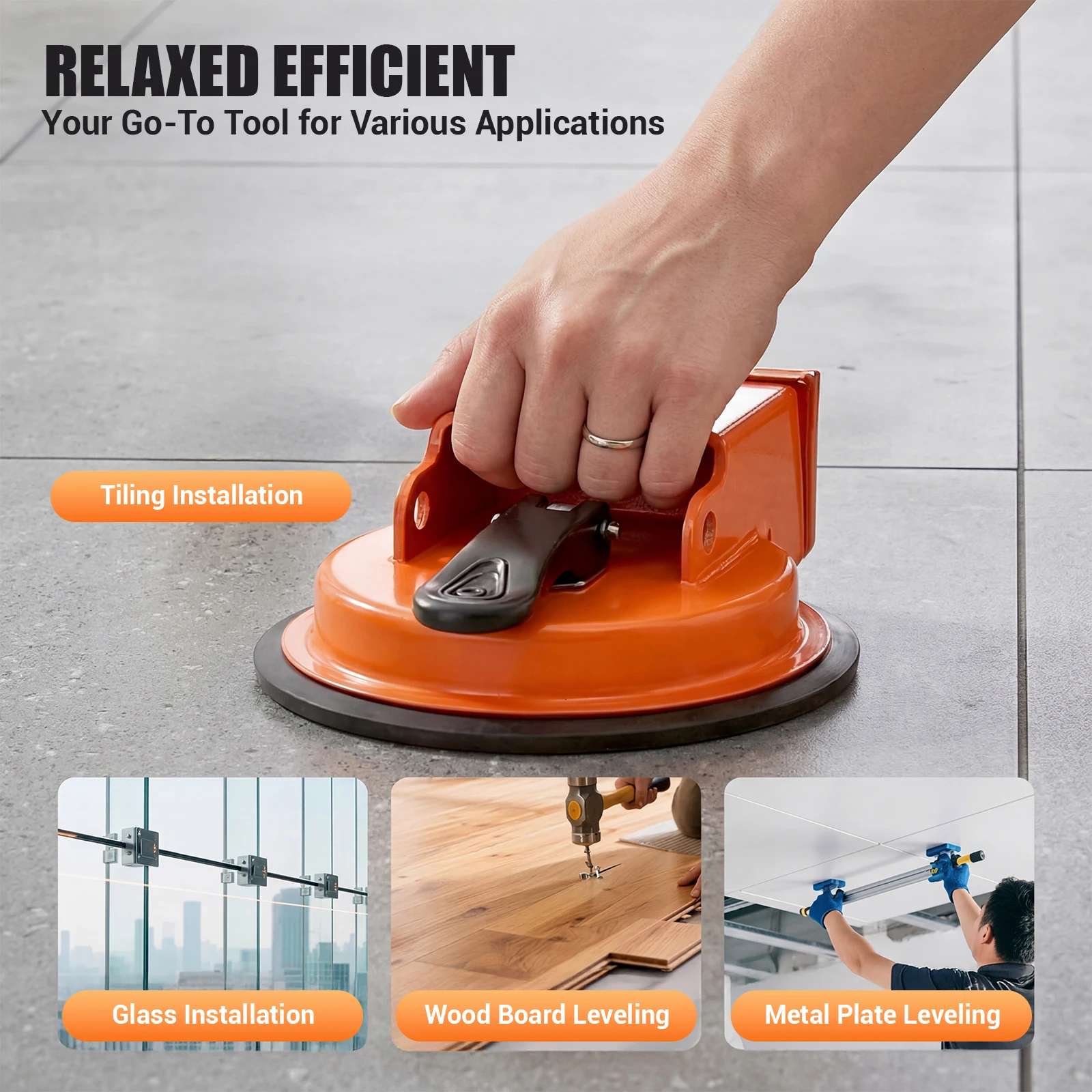 Heavy Duty Floor Gap Fixer Tool, Enhanced Vacuum Suction Cup, Flooring Gap Repair Tool for Laminate, Vinyl, Wood & Tile Flooring
Heavy Duty Floor Gap Fixer Tool, Enhanced Vacuum Suction Cup, Flooring Gap Repair Tool for Laminate, Vinyl, Wood & Tile Flooring
