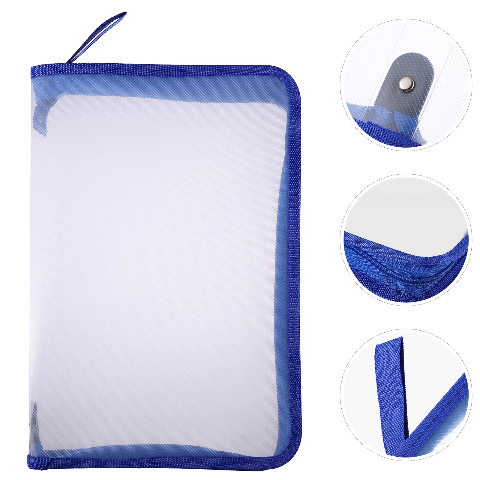 Zipper File Bag Document Storage Pouch Long Lasting Practical Office Student Business Travel Transparent Folder
Zipper File Bag Document Storage Pouch Long Lasting Practical Office Student Business Travel Transparent Folder