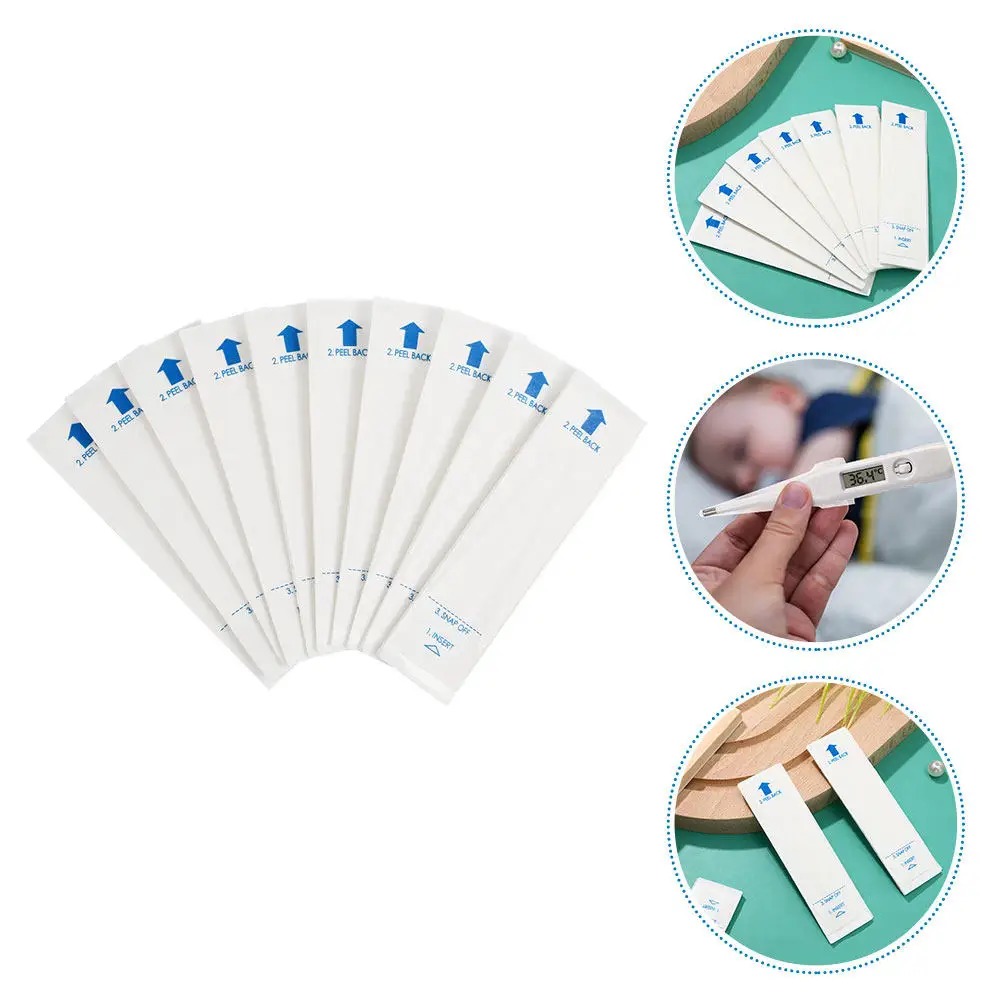 150Pcs Paper Disposable Thermometer Covers Universal Protective Sleeves for Clinic Hospital Home Use Disposable
150Pcs Paper Disposable Thermometer Covers Universal Protective Sleeves for Clinic Hospital Home Use Disposable