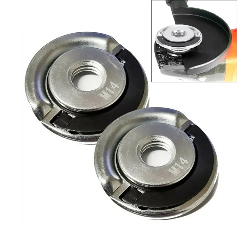 COFA-Angle Grinder Nuts Flange Nuts Set M14 Thread For Quick Clamping Locking Release Change Angle Grinder Accessories
COFA-Angle Grinder Nuts Flange Nuts Set M14 Thread For Quick Clamping Locking Release Change Angle Grinder Accessories