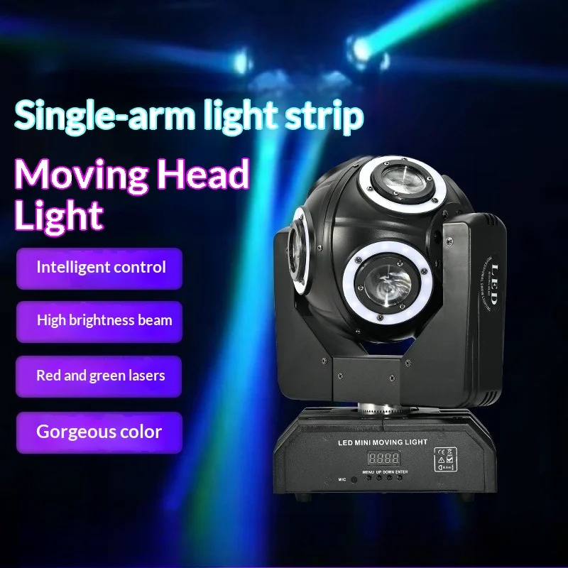 1 Pc LED Moving Head Football Light 8x10W RGBW RGB 360 ° Infinite Rotation Beam Strobe Dj Bar Stage Effect Stage Lighting
1 Pc LED Moving Head Football Light 8x10W RGBW RGB 360 ° Infinite Rotation Beam Strobe Dj Bar Stage Effect Stage Lighting