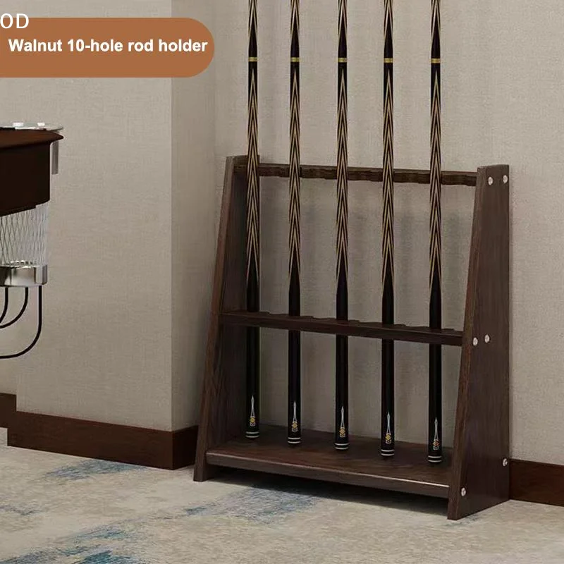 10-hole Professional Billiard Cue Rack Slots Freestanding Floor Holder For Cues Organizer In Pool Table Room
10-hole Professional Billiard Cue Rack Slots Freestanding Floor Holder For Cues Organizer In Pool Table Room