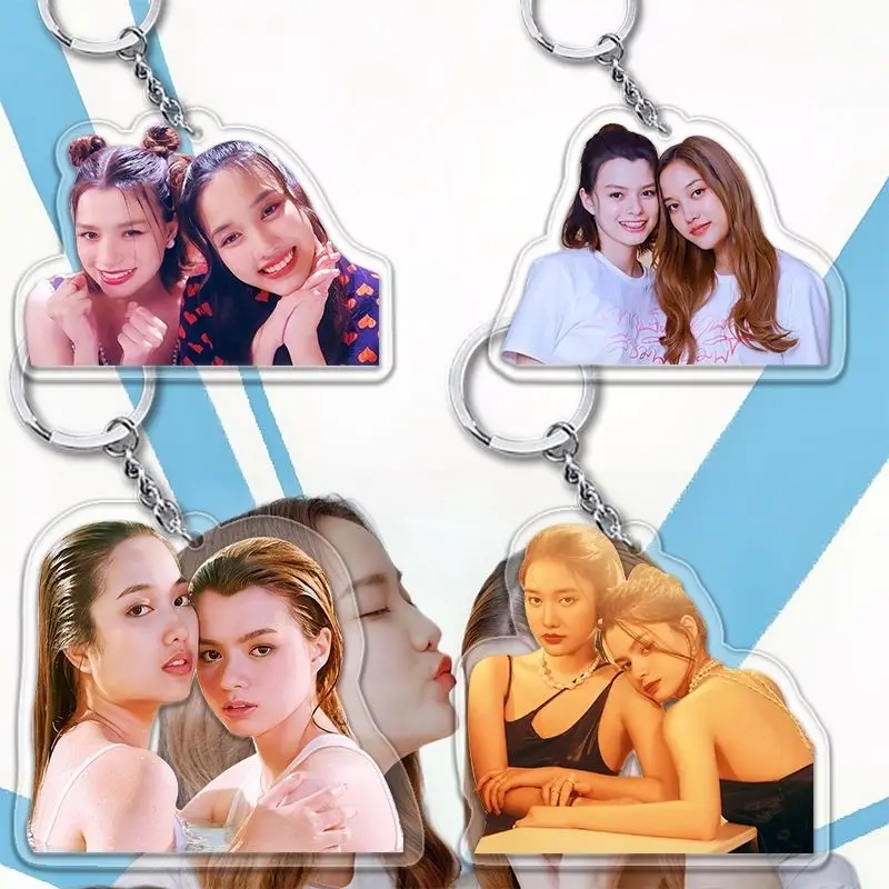 New Thailand Stars Drama GAPtheseries Freen Becky FreenBecky Keychain Cute Acrylic Pendant Key Holder FreenBecky Bags keychain
New Thailand Stars Drama GAPtheseries Freen Becky FreenBecky Keychain Cute Acrylic Pendant Key Holder FreenBecky Bags keychain