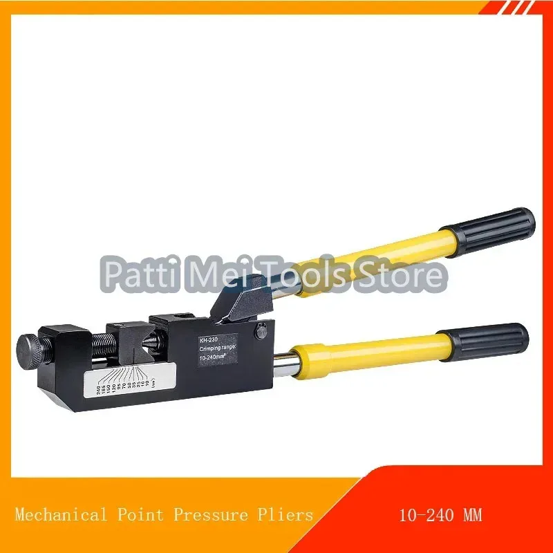 KH-230 Manual Wire Bending Tool 10-240 MM2 Long Handle Compression Tool for Power Tool Accessories
KH-230 Manual Wire Bending Tool 10-240 MM2 Long Handle Compression Tool for Power Tool Accessories