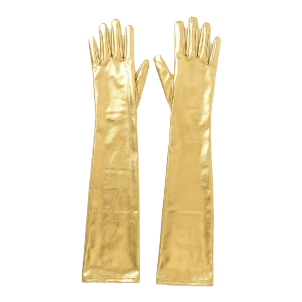 Fashion Solid Color Patent Leather Gloves Hip Hop Skinny Long Gloves Punk Elbow Length Etiquette Mittens Stage Performance
Fashion Solid Color Patent Leather Gloves Hip Hop Skinny Long Gloves Punk Elbow Length Etiquette Mittens Stage Performance