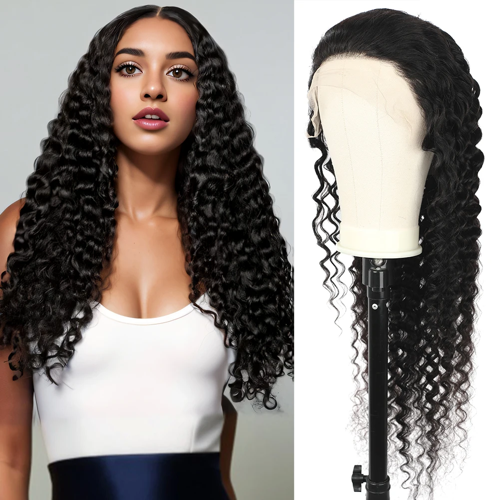 13x4 Парики из натуральных волос с глубокими волнами, предварительно выщипанные парики из натуральных волос, плотность 150, парики из натуральных волос для женщин, легко стильно
13x4 Парики из натуральных волос с глубокими волнами, предварительно выщипанные парики из натуральных волос, плотность 150, парики из натуральных волос для женщин, легко стильно