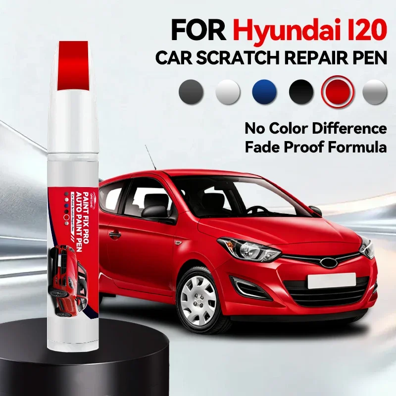 Ручка-корректор для ремонта лакокрасочного покрытия Hyundai i20, для эксклюзивного использования на автомобиле, удаление царапин, аксессуары для авто, черный, белый, синий, серебристый
Ручка-корректор для ремонта лакокрасочного покрытия Hyundai i20, для эксклюзивного использования на автомобиле, удаление царапин, аксессуары для авто, черный, белый, синий, серебристый