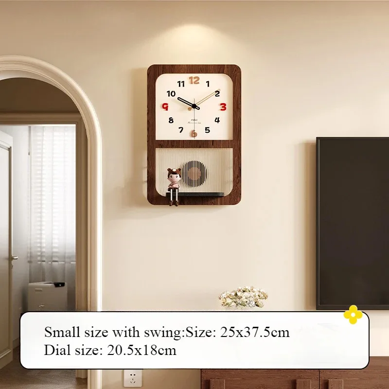Vintage Creative Clock Wall Clock Living Room Modern Fashion Silent Retro High End Home Clock
Vintage Creative Clock Wall Clock Living Room Modern Fashion Silent Retro High End Home Clock