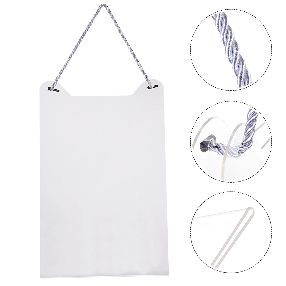 Clear Acrylic Hanging Sign Blank Customizable Labels For Wedding Chair Reserved Seating Hotel Room Door Hanger Signs
Clear Acrylic Hanging Sign Blank Customizable Labels For Wedding Chair Reserved Seating Hotel Room Door Hanger Signs