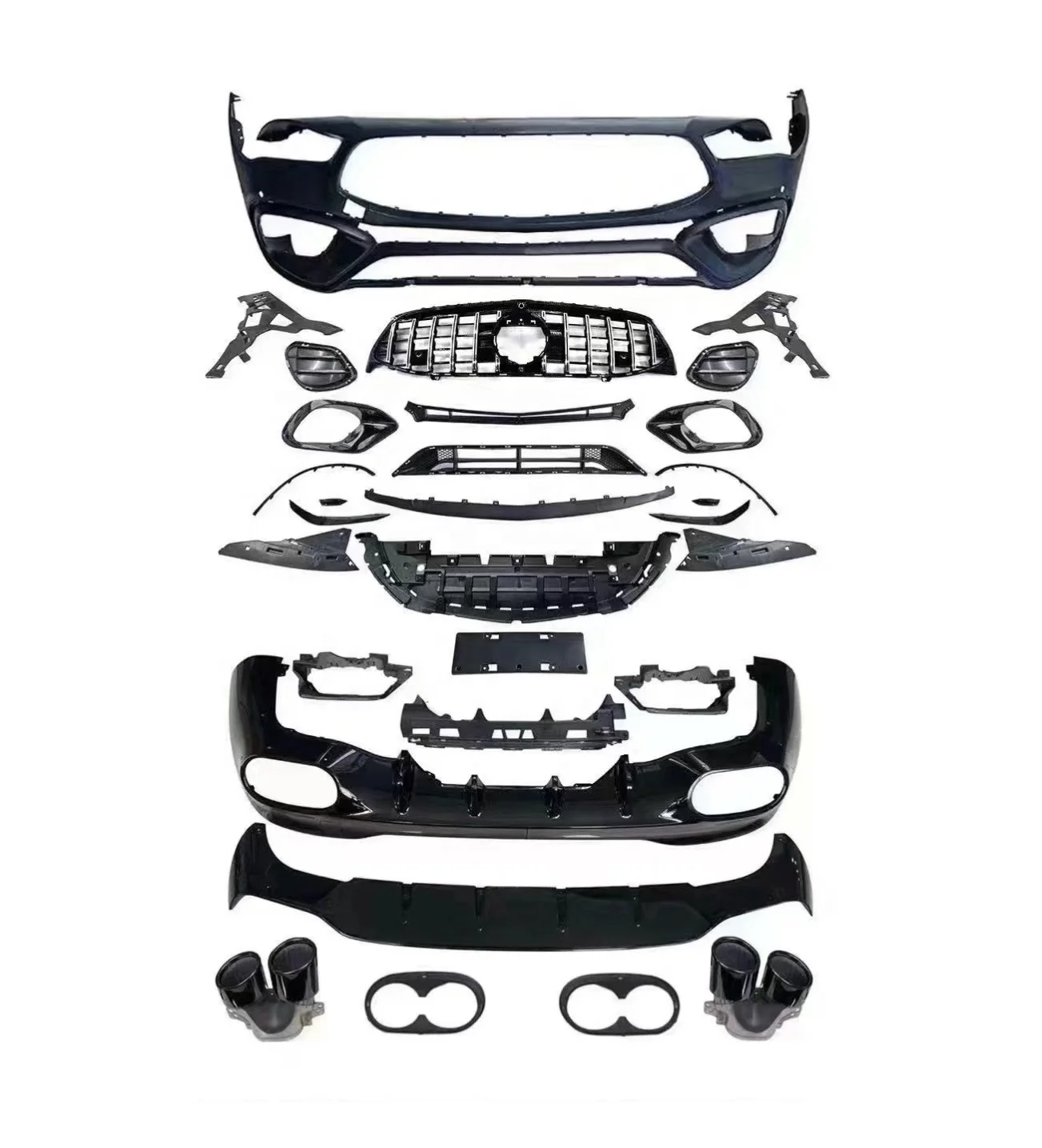 Dream Garage Factory Direct CLA45 Full Bodykit For CLA Class CLA200 CLA220 CLA260 W118 Upgrade To CLA45S Style
Dream Garage Factory Direct CLA45 Full Bodykit For CLA Class CLA200 CLA220 CLA260 W118 Upgrade To CLA45S Style