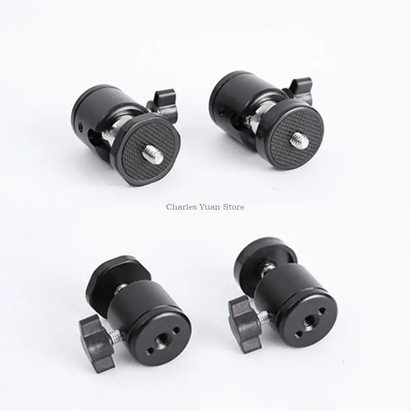 All Metal Construction 360°Swivel Tripod Round Head with 1/4 Screw Thread For Professional And Amateur Photographers
All Metal Construction 360°Swivel Tripod Round Head with 1/4 Screw Thread For Professional And Amateur Photographers