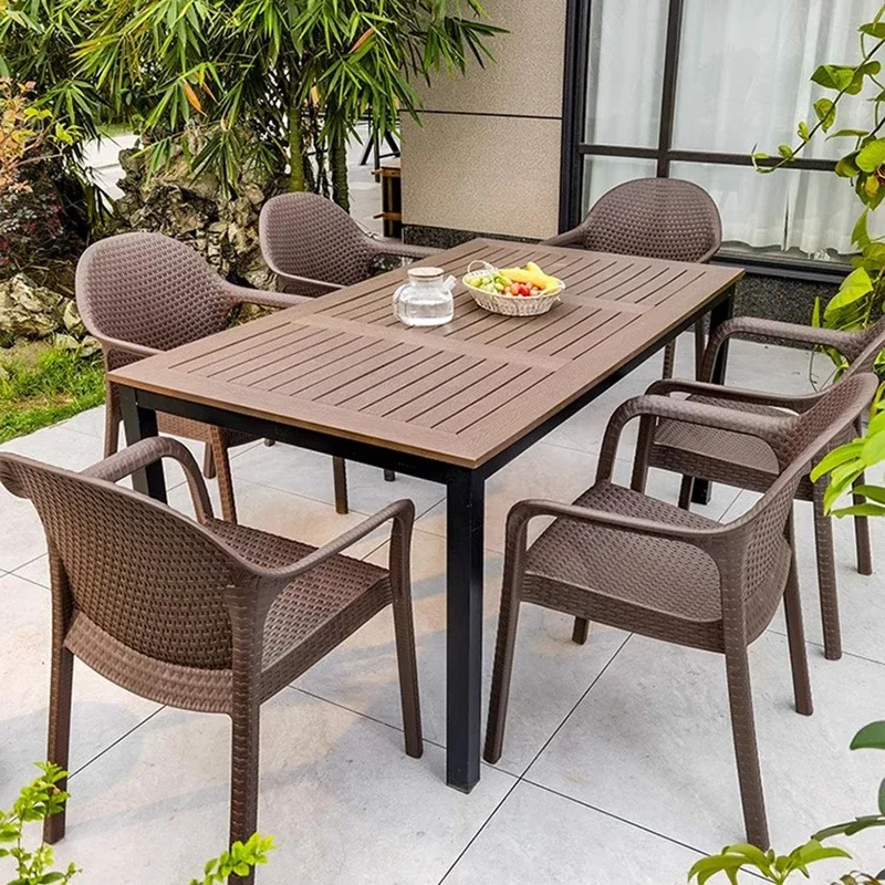 Садовые столы для двора, современные уличные столы в скандинавском стиле, роскошные плетеные столы из ротанга, минималистичная садовая мебель
Садовые столы для двора, современные уличные столы в скандинавском стиле, роскошные плетеные столы из ротанга, минималистичная садовая мебель