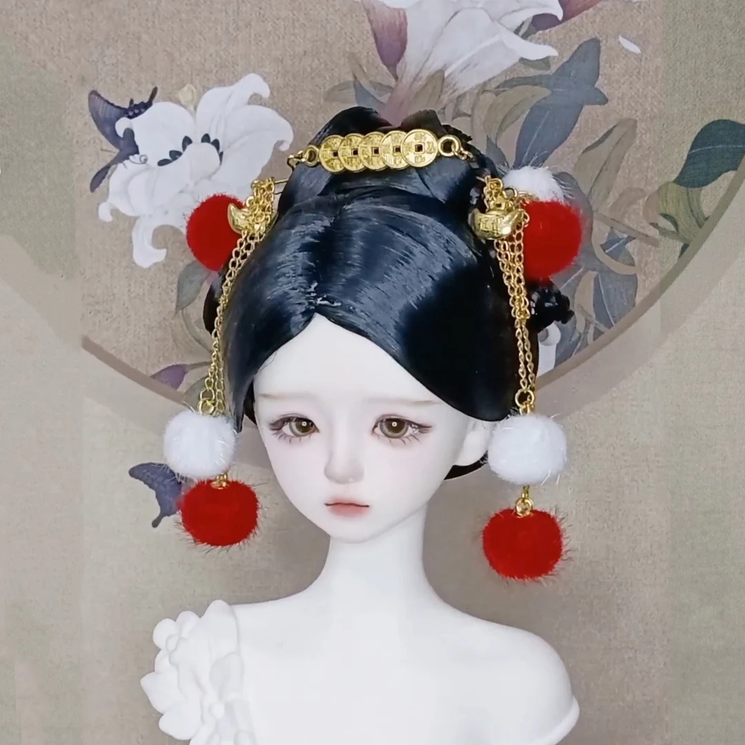 1/4 1/3 Scale BJD Doll Wigs Ancient Costume Hanfu Vintage Style Hair Fairy Wig For MSD SD13 Girl SSDF Uncle Accessories A1716
1/4 1/3 Scale BJD Doll Wigs Ancient Costume Hanfu Vintage Style Hair Fairy Wig For MSD SD13 Girl SSDF Uncle Accessories A1716