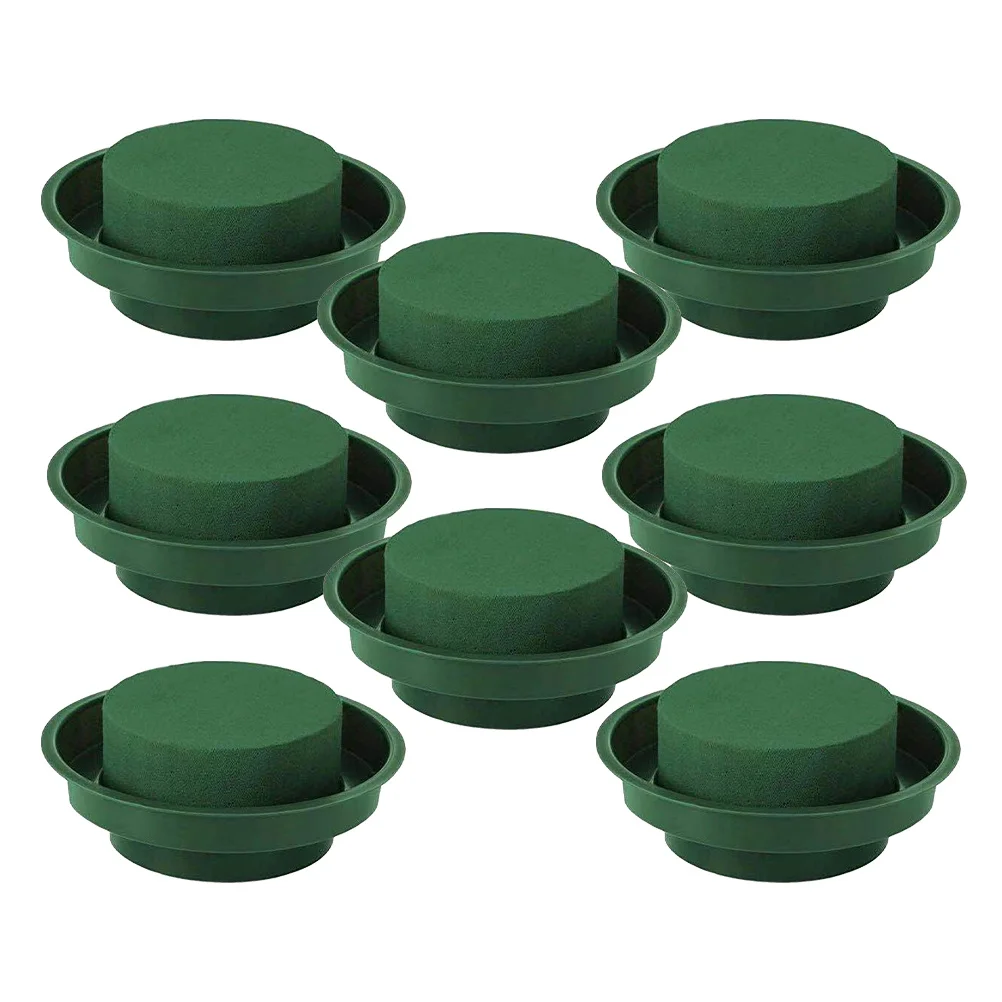 8pcs Floral Foam Bowl Kit Round Wet Flower Foam Blocks For Wedding Party Decor Green Eco-Friendly Flower Arrangement Base With
8pcs Floral Foam Bowl Kit Round Wet Flower Foam Blocks For Wedding Party Decor Green Eco-Friendly Flower Arrangement Base With