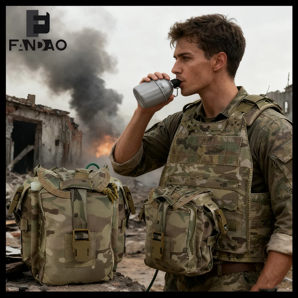 Tactical Kettle Bag Pack Water Bottle Protective Cover Large Capacity Multi functional MOLLE Waist Pouch for CS Hunting Camping
Tactical Kettle Bag Pack Water Bottle Protective Cover Large Capacity Multi functional MOLLE Waist Pouch for CS Hunting Camping