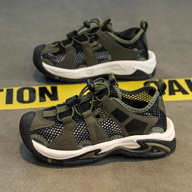 Модные повседневные спортивные сандалии для мальчиков, обувь для активного отдыха на природе, дизайнерские сандалии, спортивная обувь для детей
Модные повседневные спортивные сандалии для мальчиков, обувь для активного отдыха на природе, дизайнерские сандалии, спортивная обувь для детей