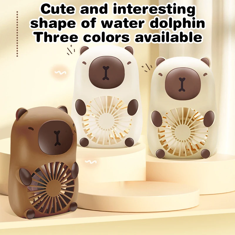 Cute Capybara Mini Portable Fan Handheld Small Fan USB Charging 3-speed Handheld Fan Suitable For Office Outdoor Travel Camping
Cute Capybara Mini Portable Fan Handheld Small Fan USB Charging 3-speed Handheld Fan Suitable For Office Outdoor Travel Camping