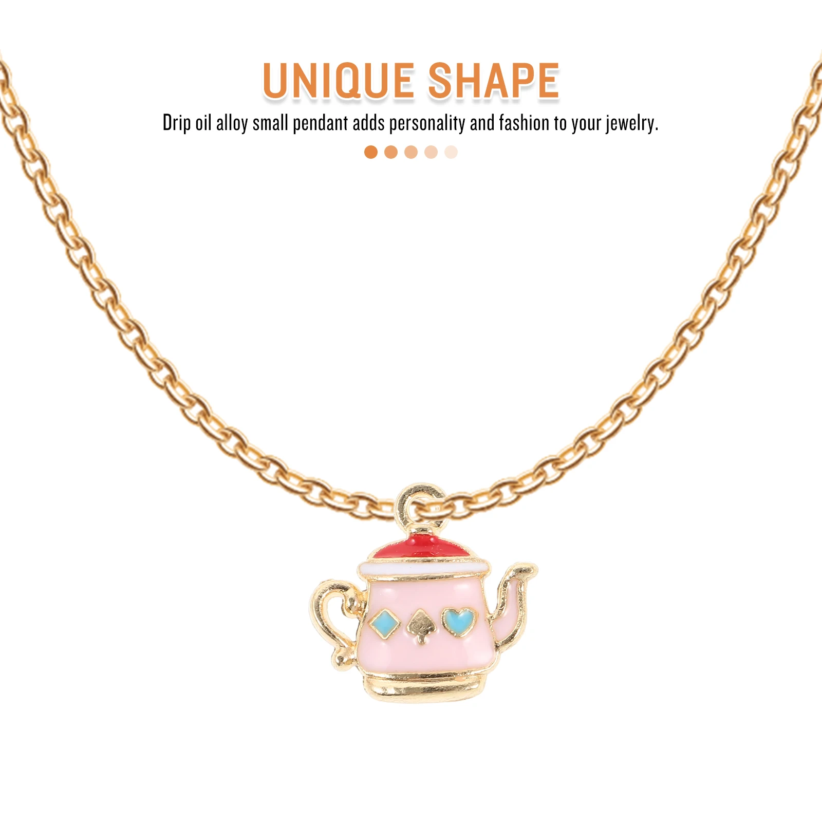 30 Pcs Kettle Model Pendant Jewelry Bulk Charms Making Bracelet Teapot Embellishment Supplies
30 Pcs Kettle Model Pendant Jewelry Bulk Charms Making Bracelet Teapot Embellishment Supplies