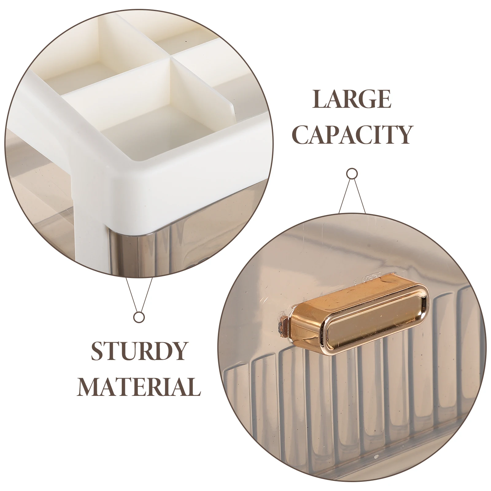Sturdy Drawer Storage Box Desktop Organizer Multi-Function Tabletop Case Stationery Holder Office Storage
Sturdy Drawer Storage Box Desktop Organizer Multi-Function Tabletop Case Stationery Holder Office Storage