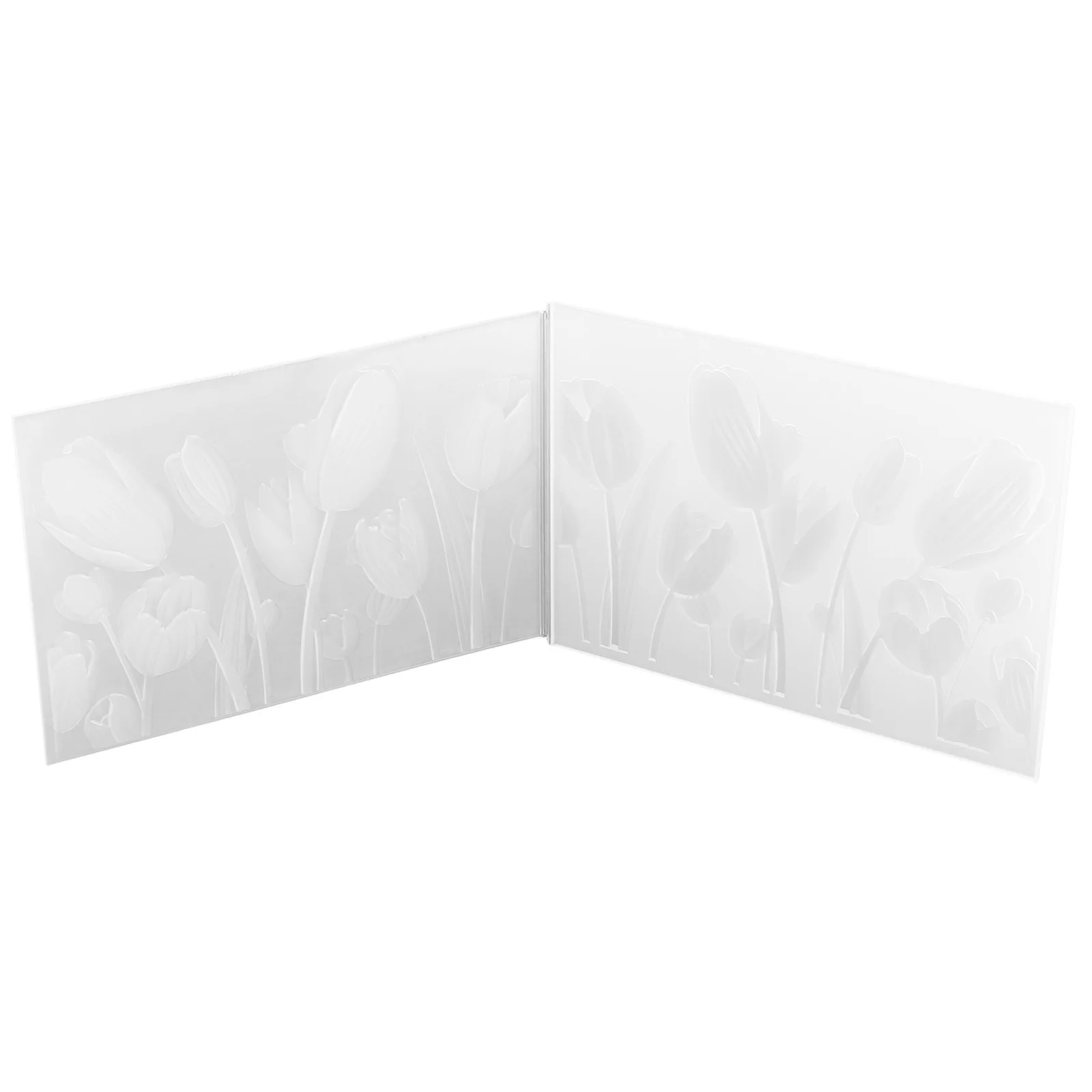 Tulip 3D Clear Plastic Embossing Folder Floral Design Template for Scrapbooking Card Making Paper Craft Mold Texture Stencils
Tulip 3D Clear Plastic Embossing Folder Floral Design Template for Scrapbooking Card Making Paper Craft Mold Texture Stencils
