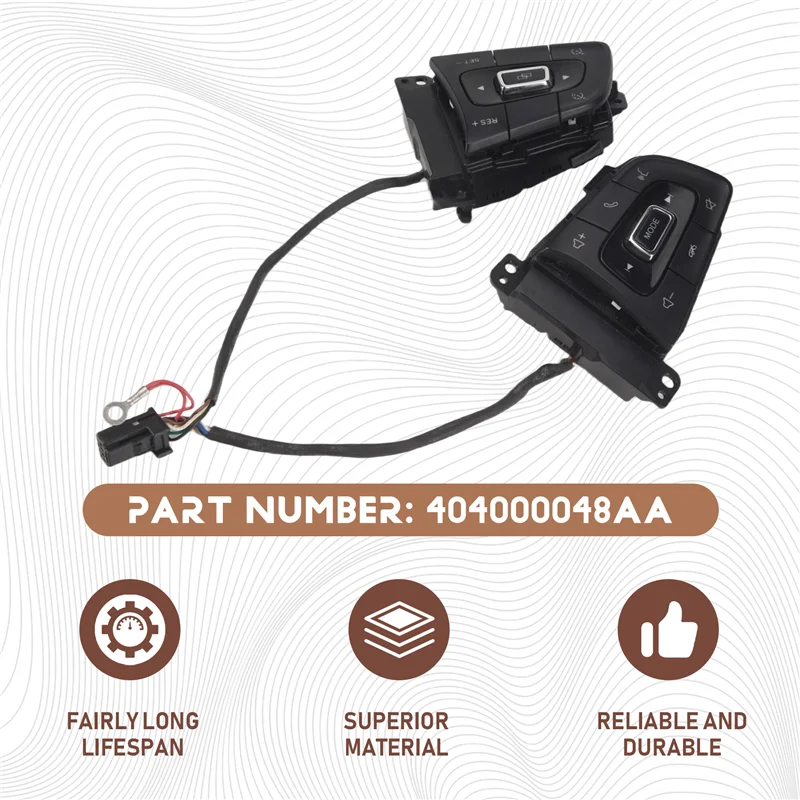 Leading-Car Multi-Function Steering Wheel Switch Buttons For Chery Tiggo 4 5X 404000048AA Audio Cruise Control Button
Leading-Car Multi-Function Steering Wheel Switch Buttons For Chery Tiggo 4 5X 404000048AA Audio Cruise Control Button