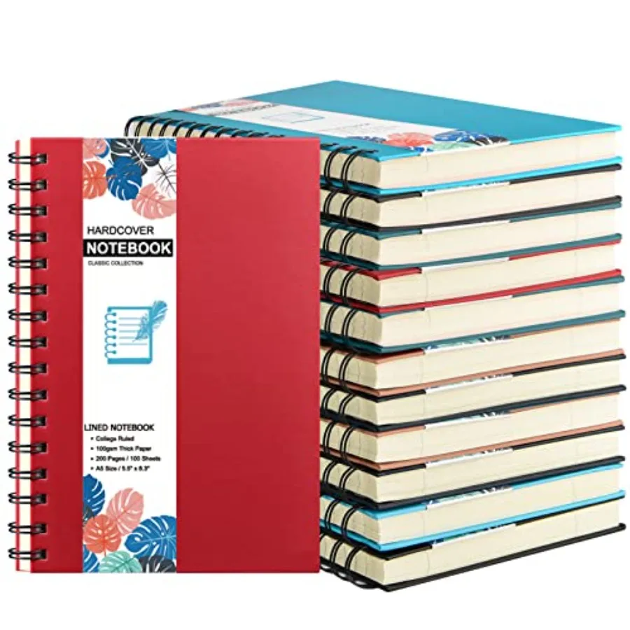 A5 Hardcover Spiral Notebook College Ruled Notebooks Colorful Journal Bulk Diary Planner Lined Travel Subject Writing Notepad f
A5 Hardcover Spiral Notebook College Ruled Notebooks Colorful Journal Bulk Diary Planner Lined Travel Subject Writing Notepad f