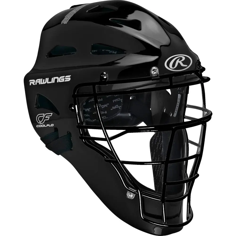 Youth Baseball Catcher's Helmet - Size 6 1/2 to 7 - Black
Youth Baseball Catcher's Helmet - Size 6 1/2 to 7 - Black