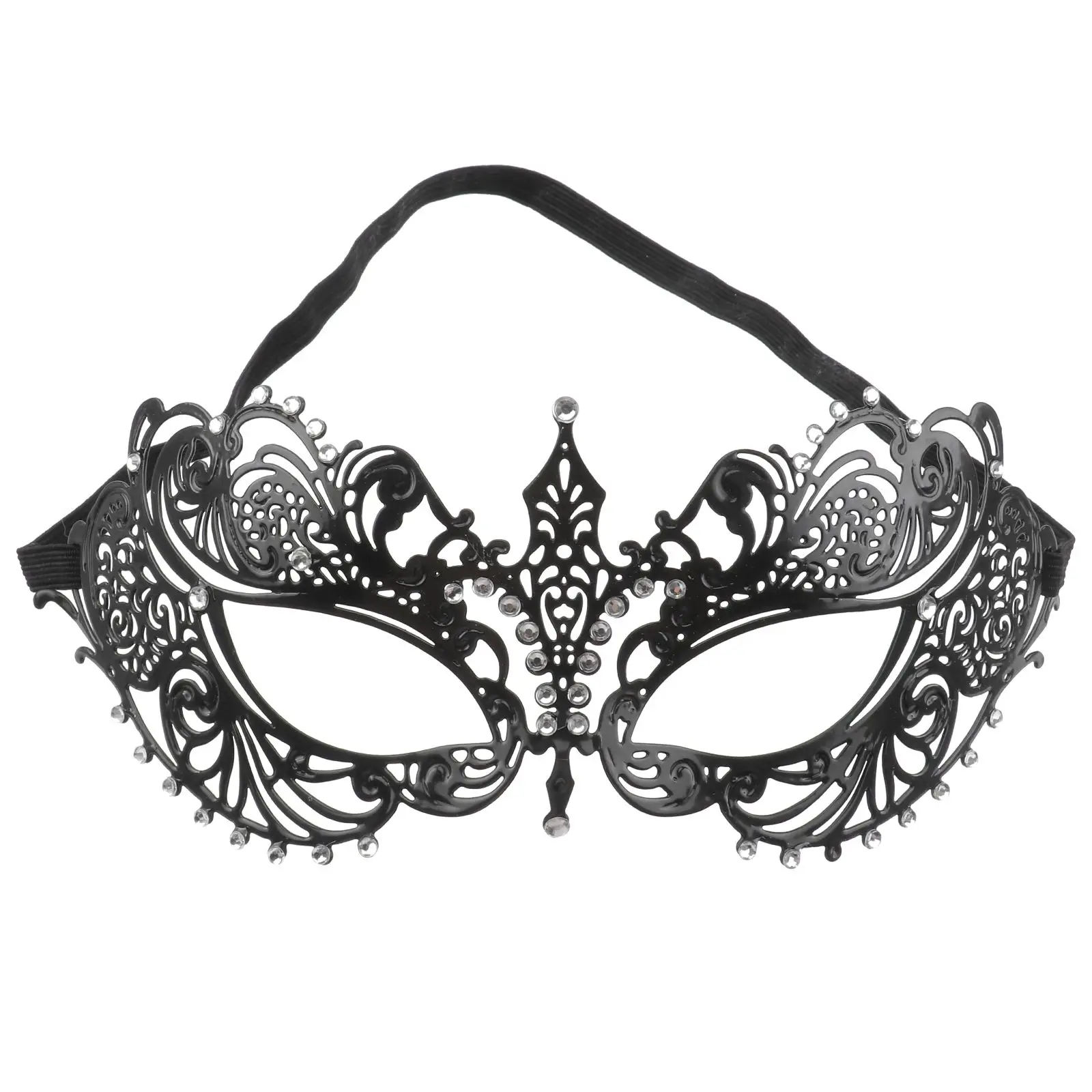 Metal Mask Black Masquerade Cut Alloy Rhinestone Silk Ribbon One Size Costume Ball Prom Wedding Carnival Halloween
Metal Mask Black Masquerade Cut Alloy Rhinestone Silk Ribbon One Size Costume Ball Prom Wedding Carnival Halloween