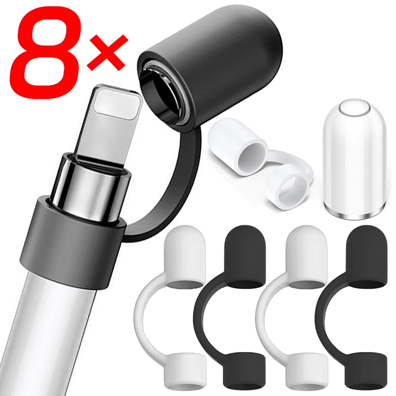 Silicone Replacement Cap for Apple Pencil Stylus Covers Touch Pen Protective Sleeves for Apple Pencil Stylus Tablet Pen Sleeves
Silicone Replacement Cap for Apple Pencil Stylus Covers Touch Pen Protective Sleeves for Apple Pencil Stylus Tablet Pen Sleeves
