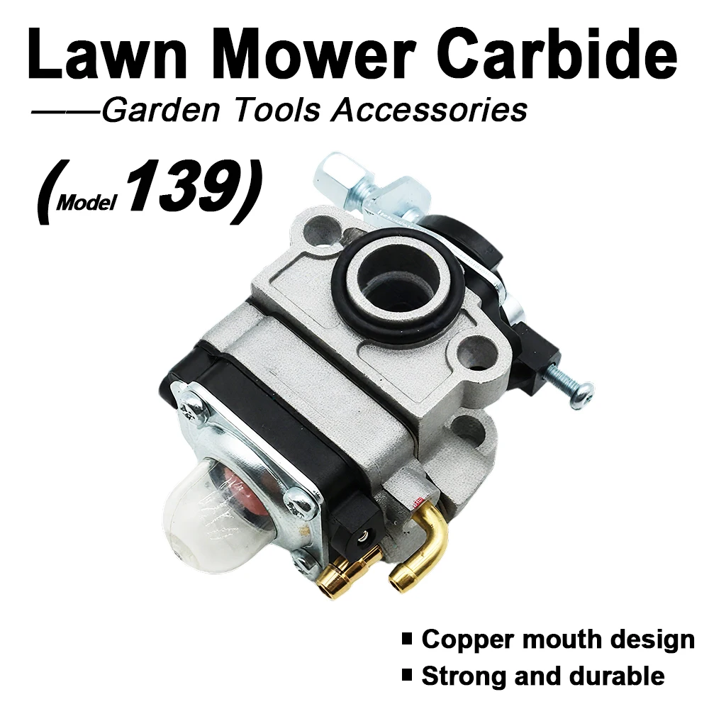 Lawn Mower Carburetor 139/140 Four-Stroke 40-5/52/58 Chainsaw Carburetor Two-Stroke 32 Hedge Trimmer Carburetor
Lawn Mower Carburetor 139/140 Four-Stroke 40-5/52/58 Chainsaw Carburetor Two-Stroke 32 Hedge Trimmer Carburetor