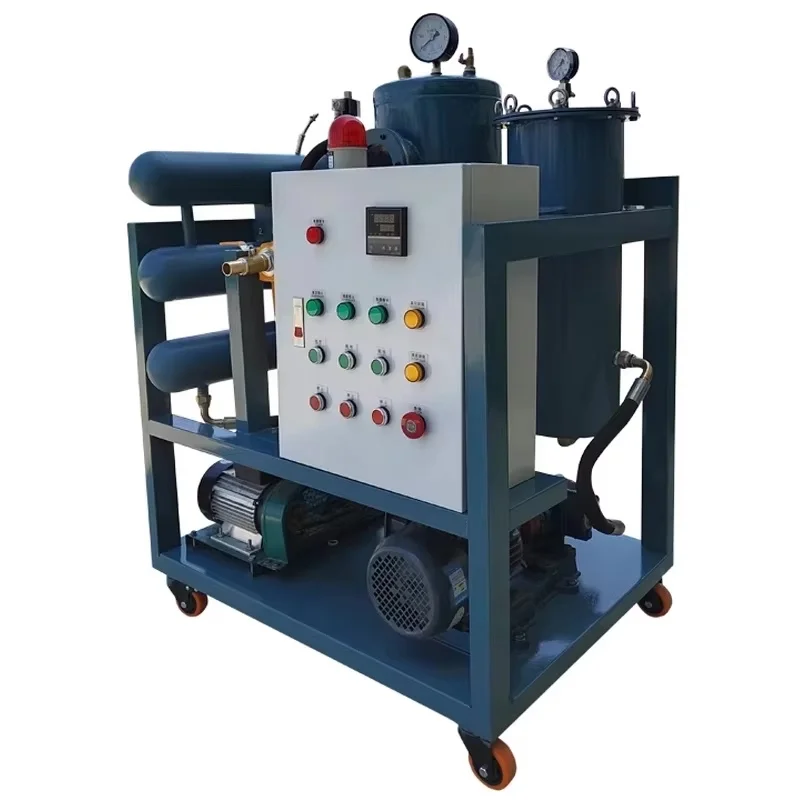 KLJY-30 Waste oil regenerator dehydration oil-water separator industrial lubricating oil hydraulic precision vacuum oil filter
KLJY-30 Waste oil regenerator dehydration oil-water separator industrial lubricating oil hydraulic precision vacuum oil filter