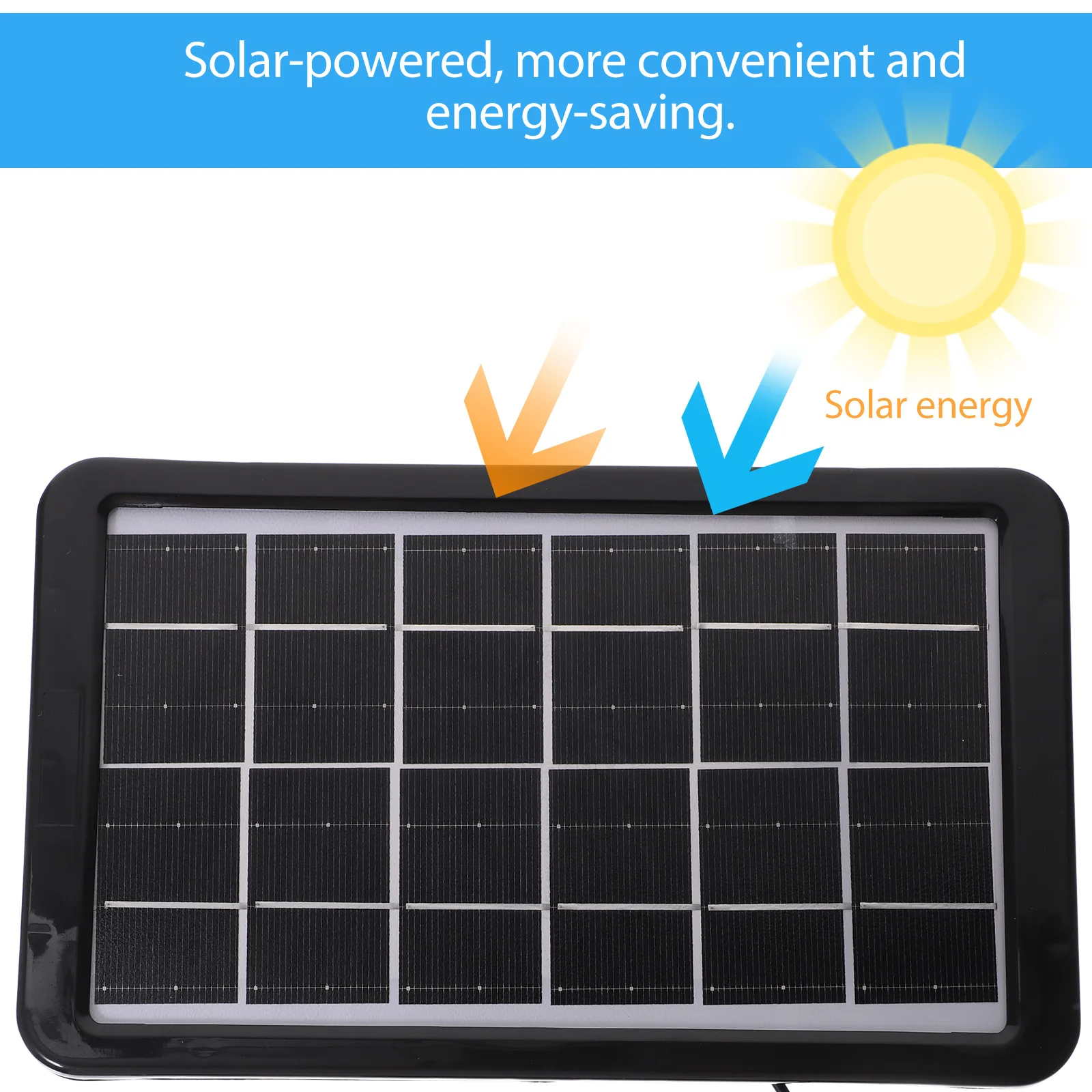 Solar Powered Fan Outdoor Portable Small Desktop Bedroom USB Rechargeable Cooling Fan for Home Office Sleep Lightweight Air
Solar Powered Fan Outdoor Portable Small Desktop Bedroom USB Rechargeable Cooling Fan for Home Office Sleep Lightweight Air