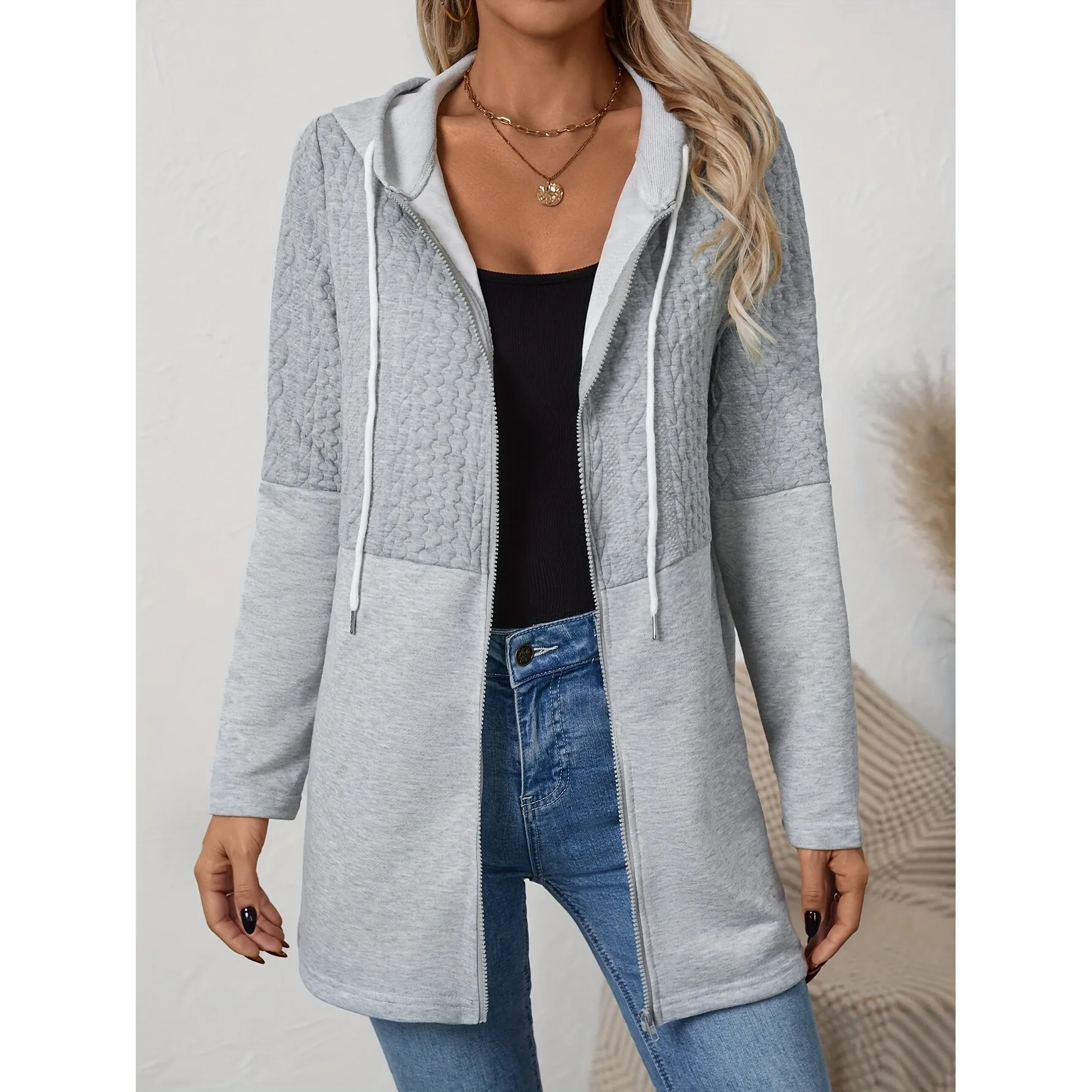 Loose Patchwork Coat Oversize Jacket Transient Style Women's plus Size Outerwear Winter Collection Pear Shape Body Type
Loose Patchwork Coat Oversize Jacket Transient Style Women's plus Size Outerwear Winter Collection Pear Shape Body Type