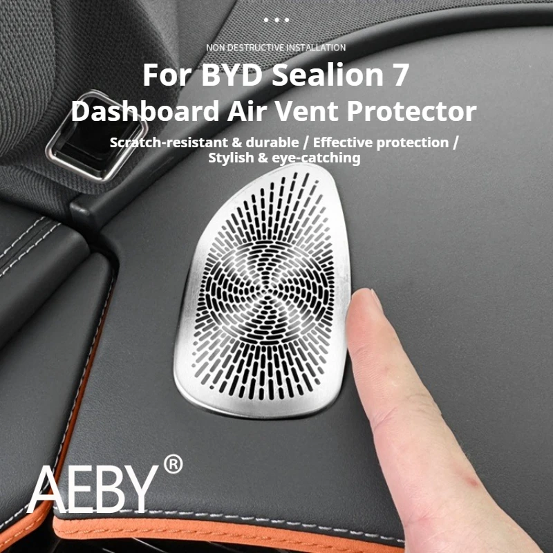 AEBY For BYD Sealion 7 2024 Car AC Vent Cover Dashboard Air Conditioner Outlet Protector, Anti-Dust Car Interior Accessories
AEBY For BYD Sealion 7 2024 Car AC Vent Cover Dashboard Air Conditioner Outlet Protector, Anti-Dust Car Interior Accessories