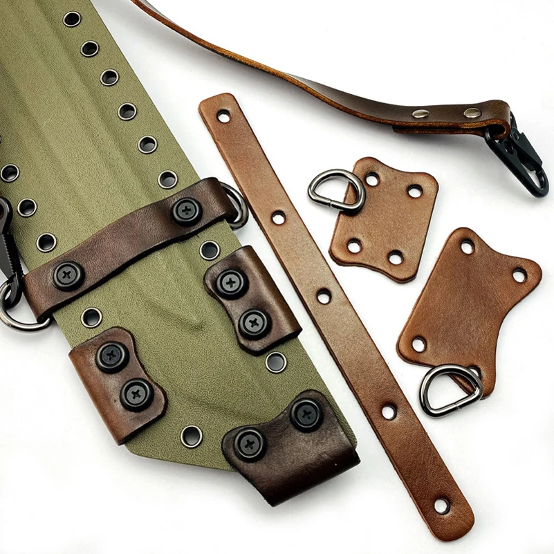5 типов растительного дубления материал из коровьей кожи прямой нож KYDEX оболочка ножной каркас защитная накладка для ремня против столкновений
5 типов растительного дубления материал из коровьей кожи прямой нож KYDEX оболочка ножной каркас защитная накладка для ремня против столкновений