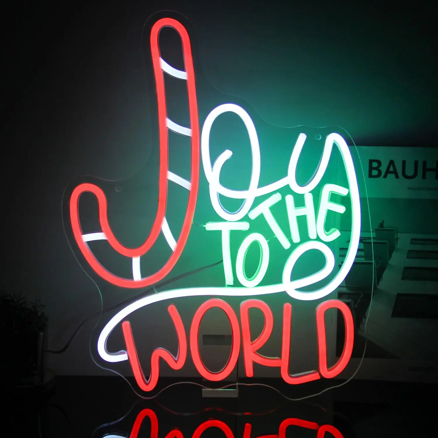 Joy to the World Neon Sign Dazzling cyber neon, high-saturation glow, immersive experience
Joy to the World Neon Sign Dazzling cyber neon, high-saturation glow, immersive experience