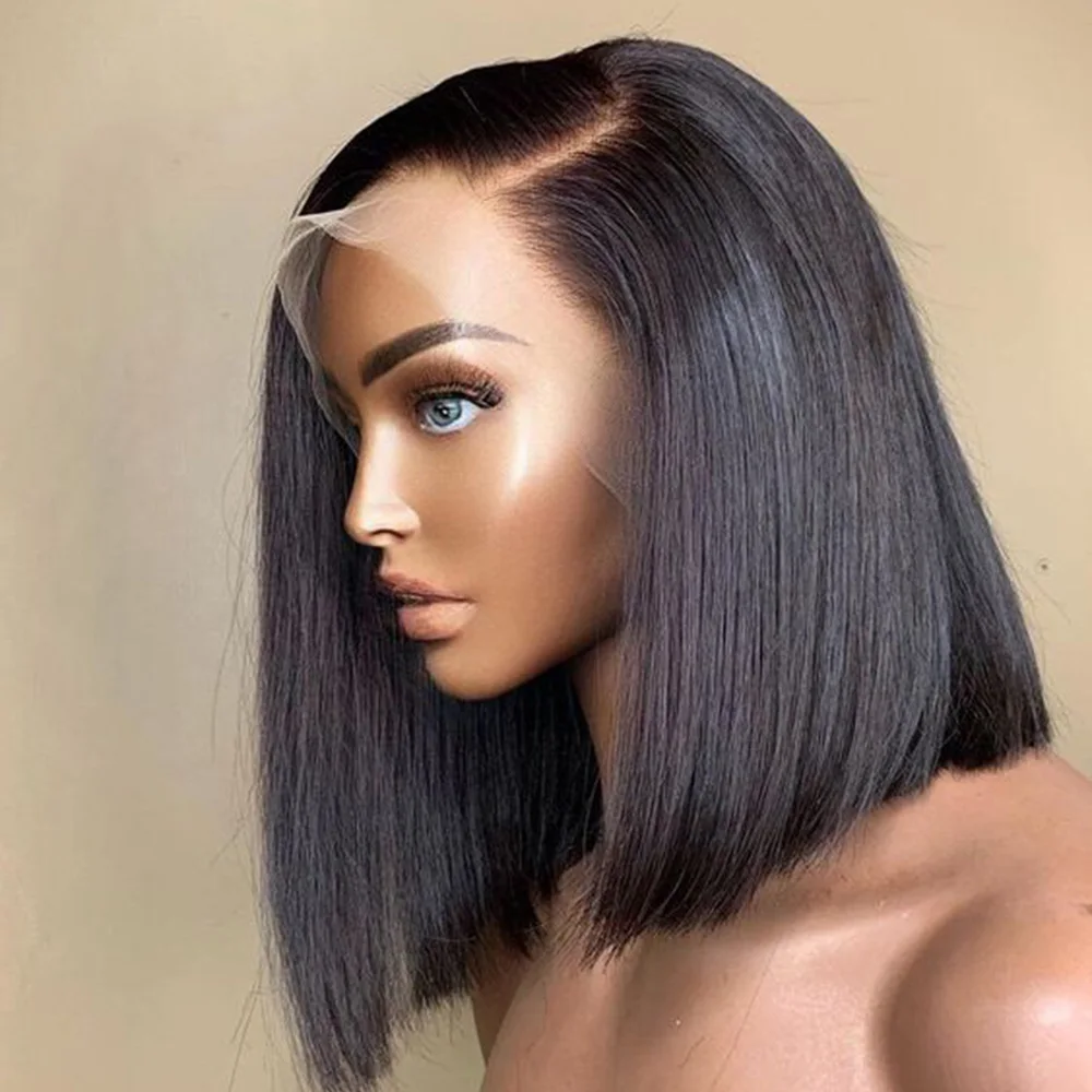 Side Part Bob Wig Pre Plucked Brazilian Human Hair Wigs For Women Natural Color T Part Lace Remy Straight Human Hair Wigs
Side Part Bob Wig Pre Plucked Brazilian Human Hair Wigs For Women Natural Color T Part Lace Remy Straight Human Hair Wigs