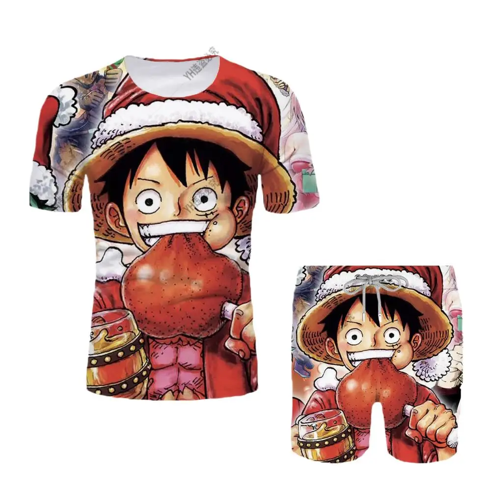 2025 New Men Cosplay Set Anime One Piece Boy O-Neck T-shirt Fashion Summer Top Shorts Breathable Monkey D Luffy Suit Clothing
2025 New Men Cosplay Set Anime One Piece Boy O-Neck T-shirt Fashion Summer Top Shorts Breathable Monkey D Luffy Suit Clothing