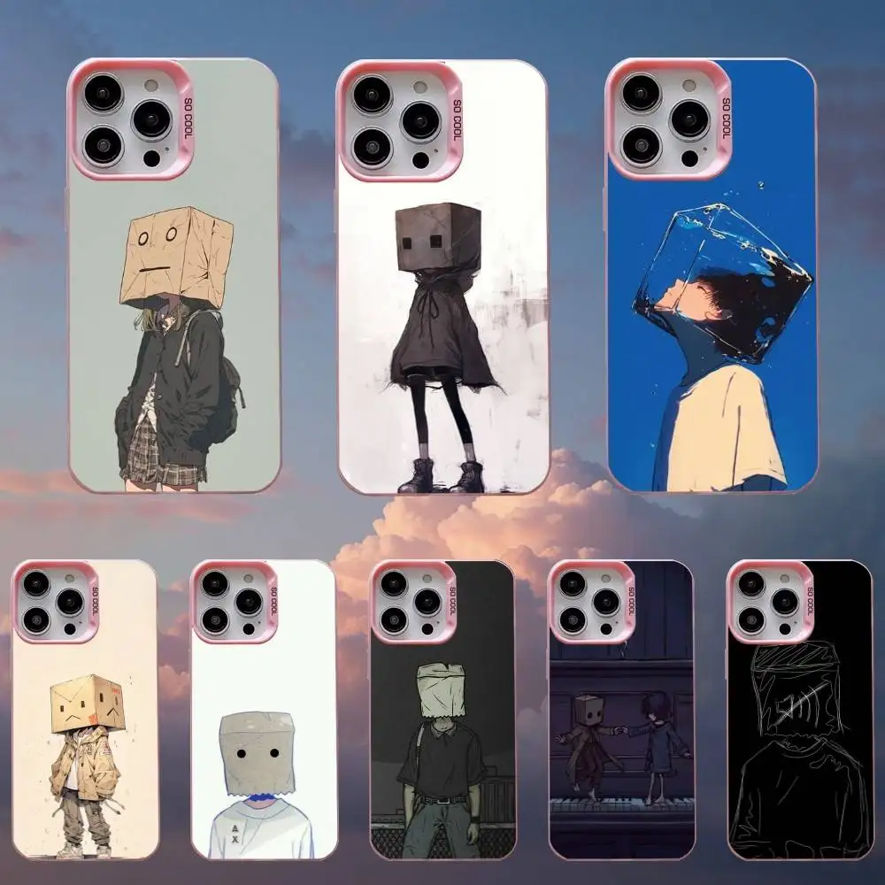 Square Box Headgear Phone Case For iPhone 16,15,14,13,12,11,Mini,Pro,SE,MAX Pink Matte Silicone Cover
Square Box Headgear Phone Case For iPhone 16,15,14,13,12,11,Mini,Pro,SE,MAX Pink Matte Silicone Cover