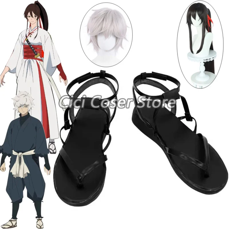 Anime Jigoku Raku Hell's Paradise Cosplay Gabimaru Shoes Wig Yamada Asaemon Sagiri Long Hair Men Women Halloween Party Cos Props
Anime Jigoku Raku Hell's Paradise Cosplay Gabimaru Shoes Wig Yamada Asaemon Sagiri Long Hair Men Women Halloween Party Cos Props