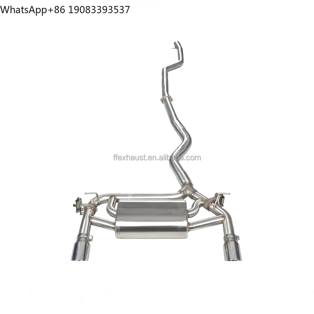 High Quality Stainless Steel Valvetronic Exhaust Muffler for BMW F30 340i 3.0T B58
High Quality Stainless Steel Valvetronic Exhaust Muffler for BMW F30 340i 3.0T B58