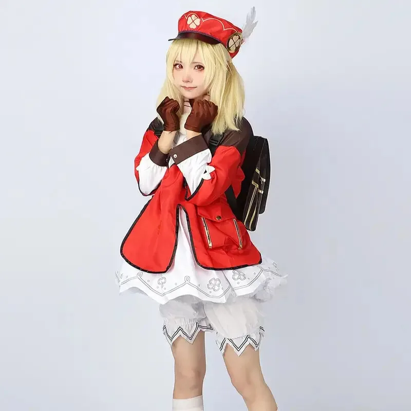 Genshin Impact Klee Cosplay Costume Uniform Anime Chinese Style Halloween Costumes for Kids Girl Women Ke Li
Genshin Impact Klee Cosplay Costume Uniform Anime Chinese Style Halloween Costumes for Kids Girl Women Ke Li