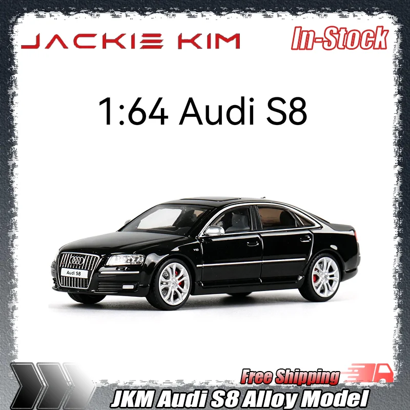 Jackiekim 1:64 Audi S8 Diecast Model Car Alloy Body Metal Chassis Rubber Tires Independent Brake Disc Collectible Ornament Gifts
Jackiekim 1:64 Audi S8 Diecast Model Car Alloy Body Metal Chassis Rubber Tires Independent Brake Disc Collectible Ornament Gifts