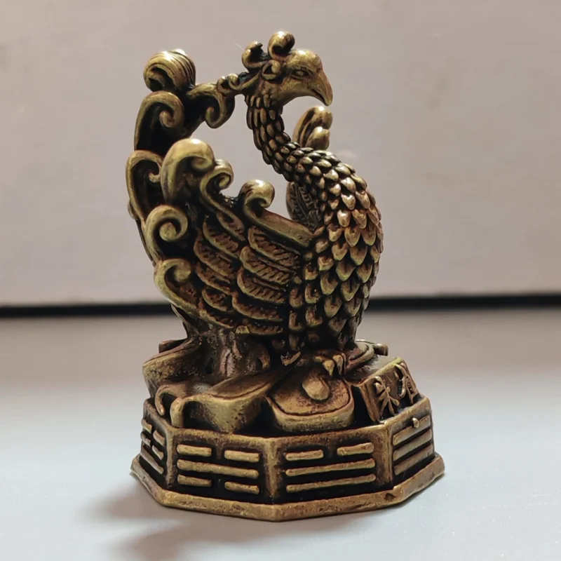Antique Brass Zhuque Decoration Four God Beasts Square Zhuque Xuanwu Home Living Room Office Antique Collection
Antique Brass Zhuque Decoration Four God Beasts Square Zhuque Xuanwu Home Living Room Office Antique Collection