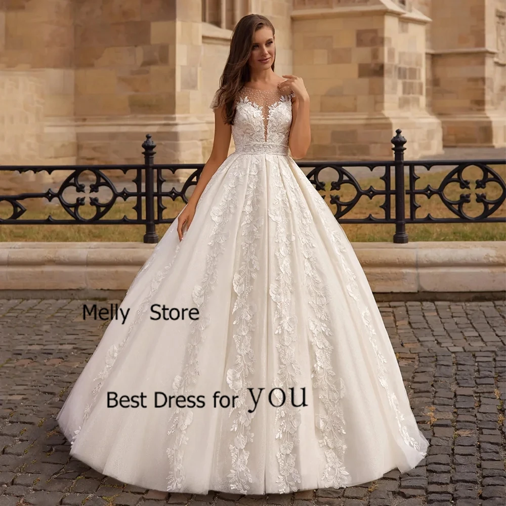 Customized V Neck Wedding Dresses with Lace 2025 Exquisite Sleeveless A Line Bridal Gowns Women New Summer Vestido De Novia
Customized V Neck Wedding Dresses with Lace 2025 Exquisite Sleeveless A Line Bridal Gowns Women New Summer Vestido De Novia