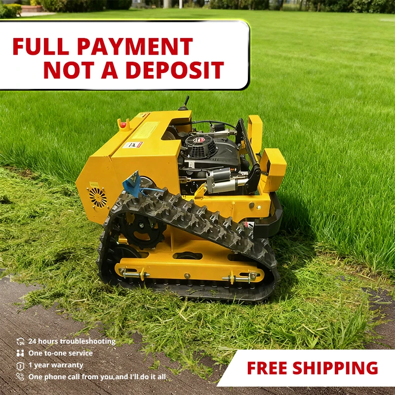 Heavy Duty RC Lawn Mower With 5KM/H Speed, 224cc Engine, Smart Remote Start & Emergency Stop Function
Heavy Duty RC Lawn Mower With 5KM/H Speed, 224cc Engine, Smart Remote Start & Emergency Stop Function