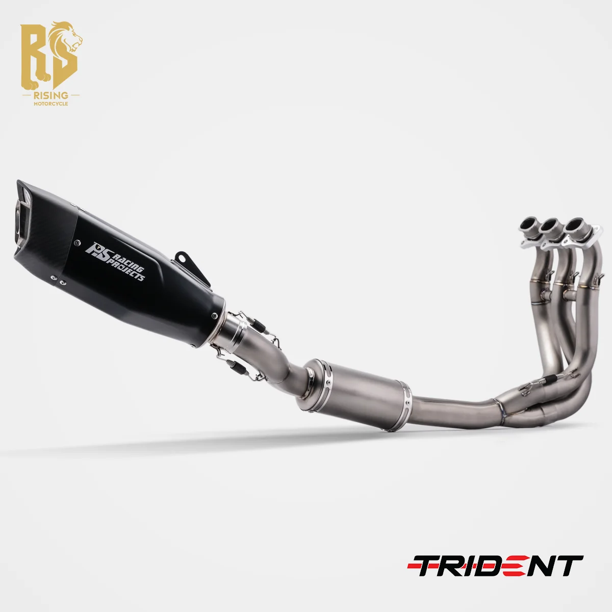Выхлопная система RS Slip On для мотоциклов Triumph Trident Daytona Tiger 660 2021-2026: полная система, передняя соединительная труба, карбоновый глушитель
Выхлопная система RS Slip On для мотоциклов Triumph Trident Daytona Tiger 660 2021-2026: полная система, передняя соединительная труба, карбоновый глушитель