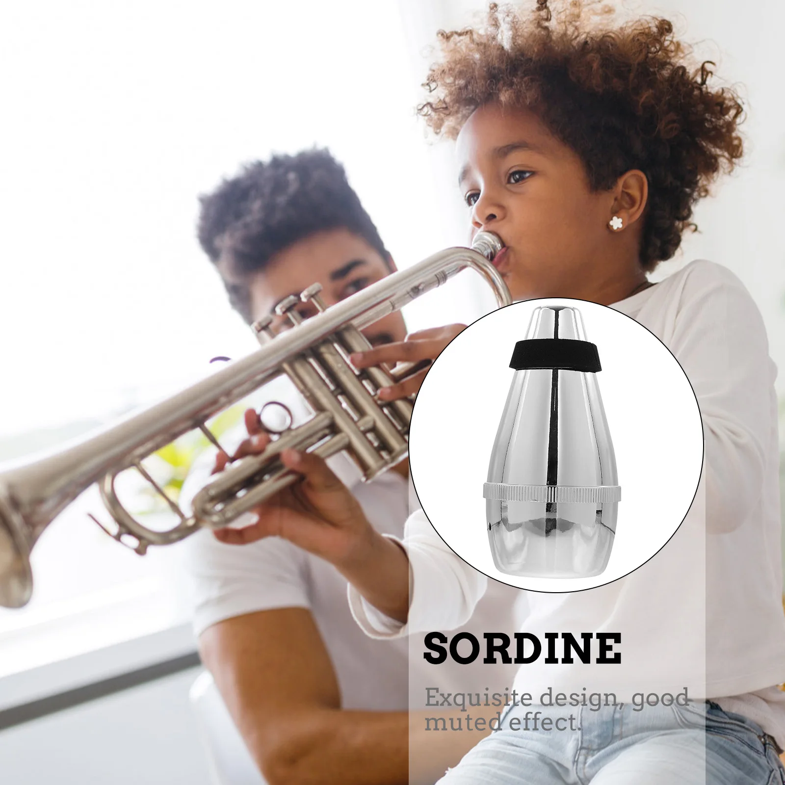 1pc Trumpet Mute Silencer ABS Material Noise Remove Tool Musical Instruments Practice Accessories Durable Compact Easy Use
1pc Trumpet Mute Silencer ABS Material Noise Remove Tool Musical Instruments Practice Accessories Durable Compact Easy Use