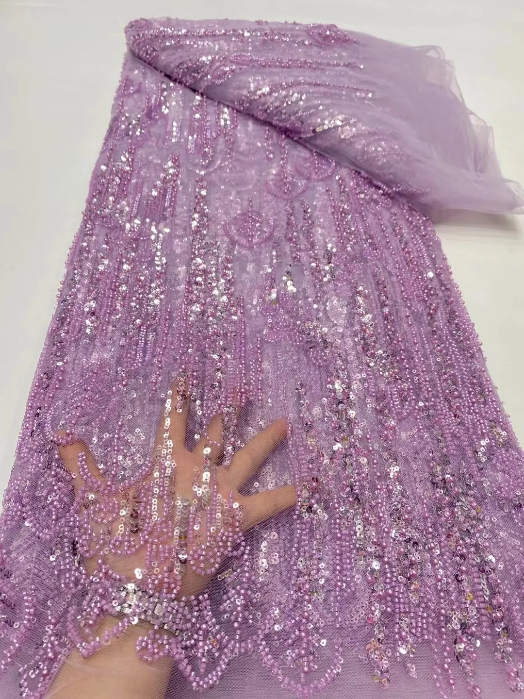African & Japanese Lace Fabric Per Meter,5Yard Pink Mesh Tulle Fabrics With Sequin & Beaded, Suitable For Wedding Dresses Design
African & Japanese Lace Fabric Per Meter,5Yard Pink Mesh Tulle Fabrics With Sequin & Beaded, Suitable For Wedding Dresses Design